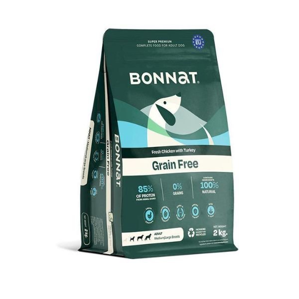 Bonnat canino adulto medium/large x 2 kg