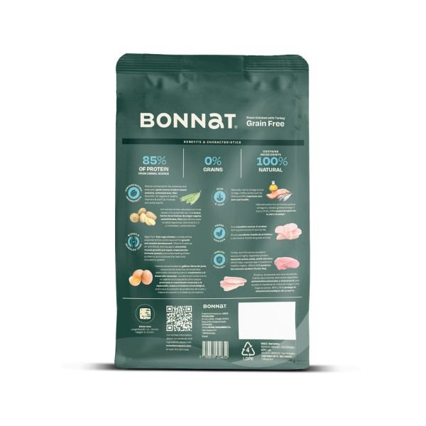 Bonnat canino adulto medium/large x 2 kg - Image 3